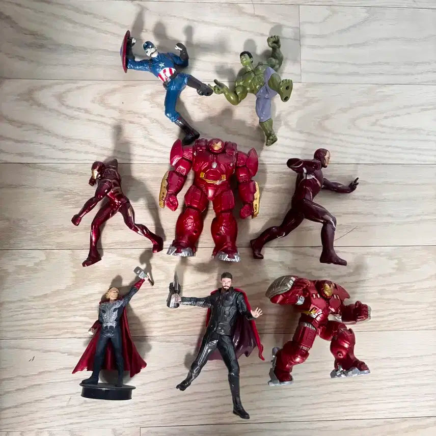 마블 히어로 피규어 세트