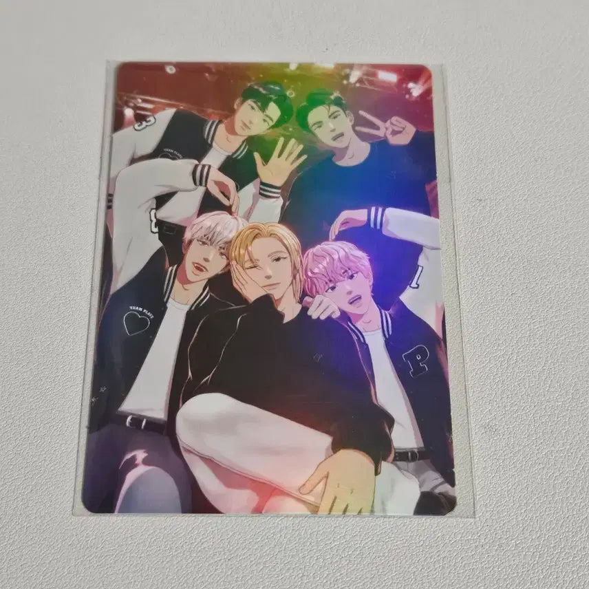 플레이브 앙콘 의류 홀로그램 빅포카