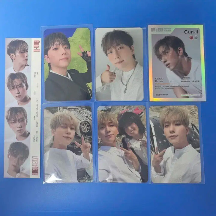 엑디즈 건일 앨범 포카,포스터등 구성품 일괄 양도