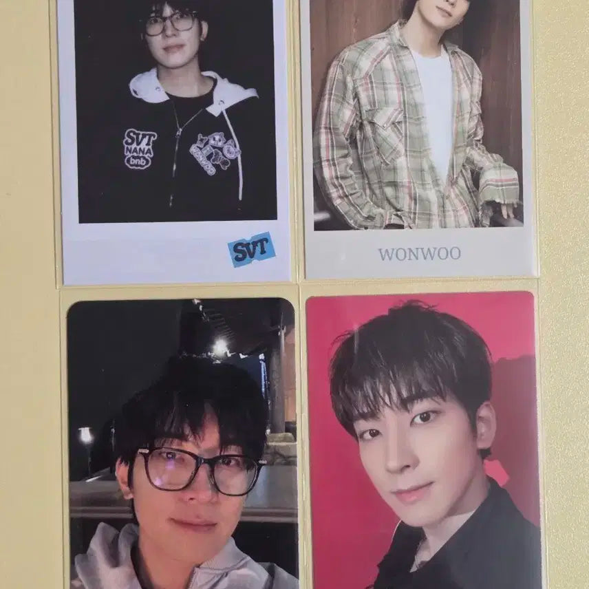 원우 포카 4장 일괄