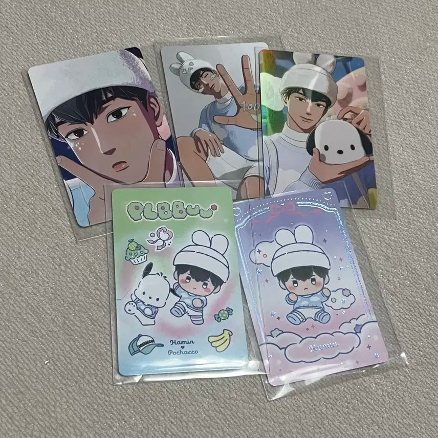 플레이브 플뿌 포카 앨범 하민 세트