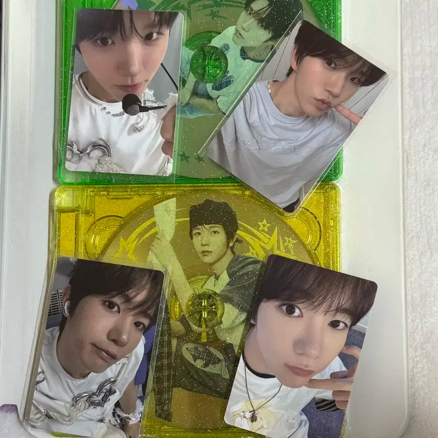 [미개봉일괄]슴스토어 엔시티위시 컬러 쥬얼 앨범 재희 료 포카 미공포