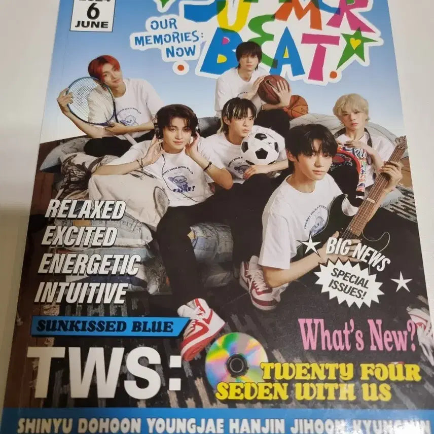 투어스 썸머비트 위버스 버전 앨범