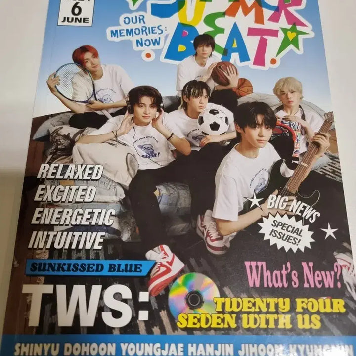 투어스 썸머비트 위버스 버전 앨범