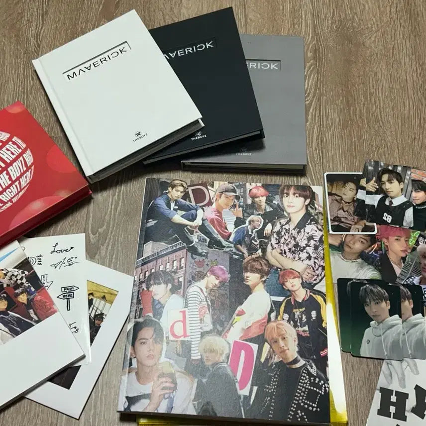 더보이즈 개봉앨범 라잇히어 디디디 매버릭