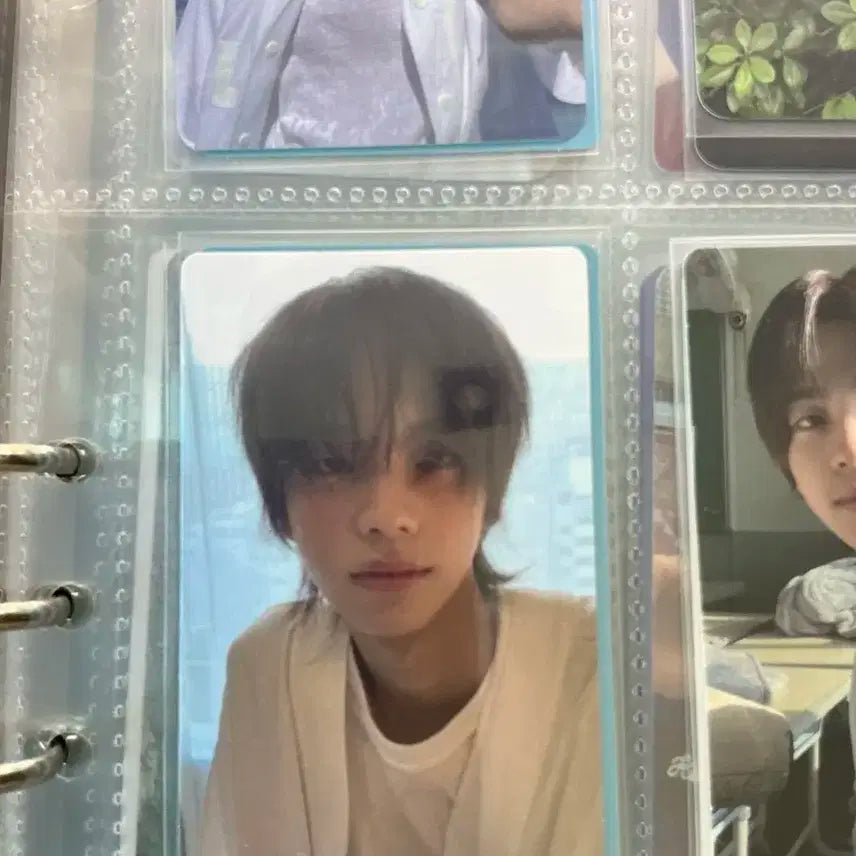 투어스 신유 스파클링 블루 위버스샵 특전 포카