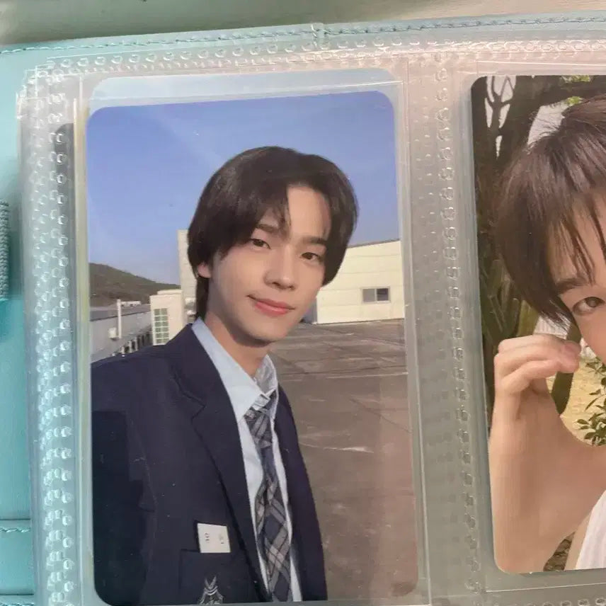 투어스 신유 스파클링 블루 뮤직코리아 특전 포카