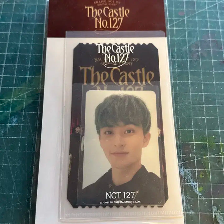 NCT 127 마크 유플러스 더 캐슬 ar 티켓 포카 세트 미개봉