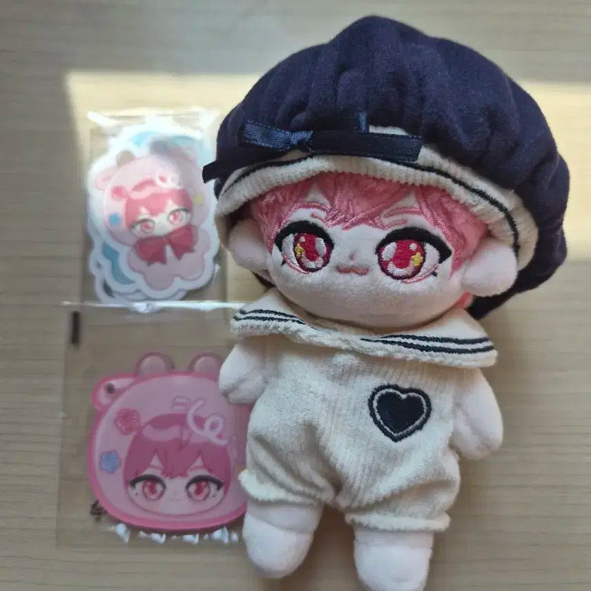 플레이브 똥글플브 똥글봉구 10cm인형 관절 (옷 같이 드려요)