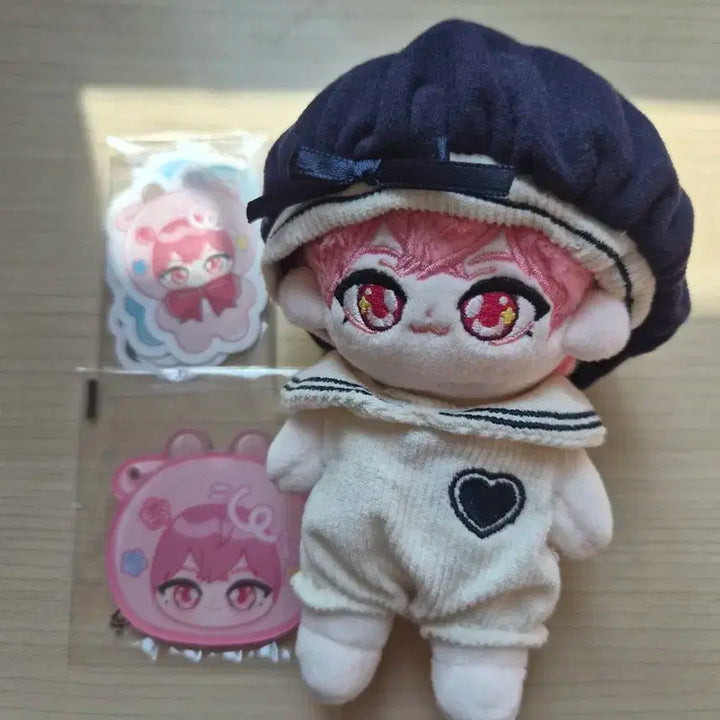 플레이브 똥글플브 똥글봉구 10cm인형 관절 (옷 같이 드려요)