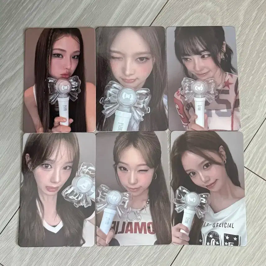 이즈나 응원봉 포카 세트 일괄