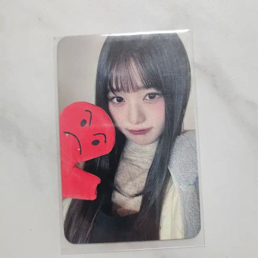 아이브 장원영 마인 사운드웨이브 감정인형 포토카드