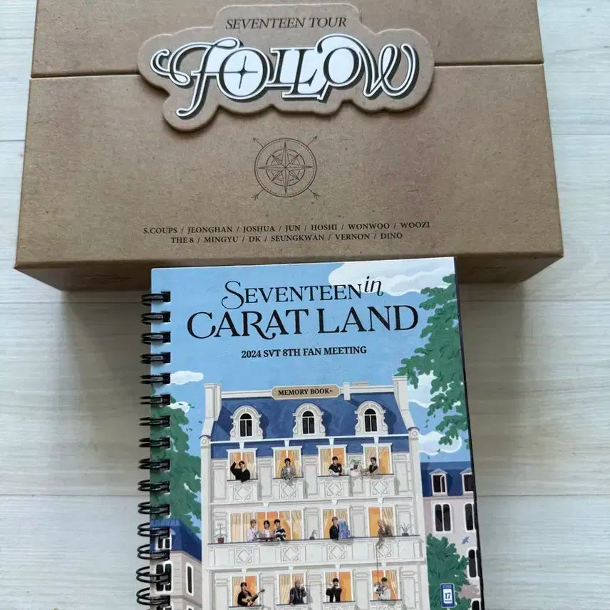 세븐틴 follow콘서트, 2024캐럿랜드 dvd 일괄 판매합니다.