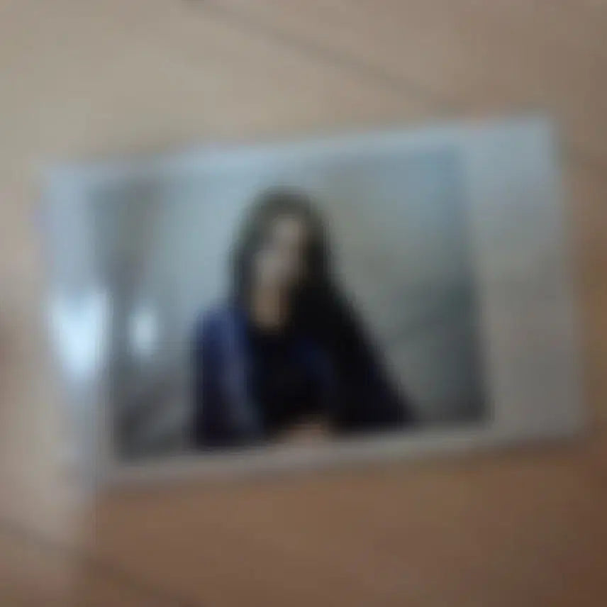 프로미스나인 이나경 싸인 폴라로이드 (슈퍼소닉 발대식)