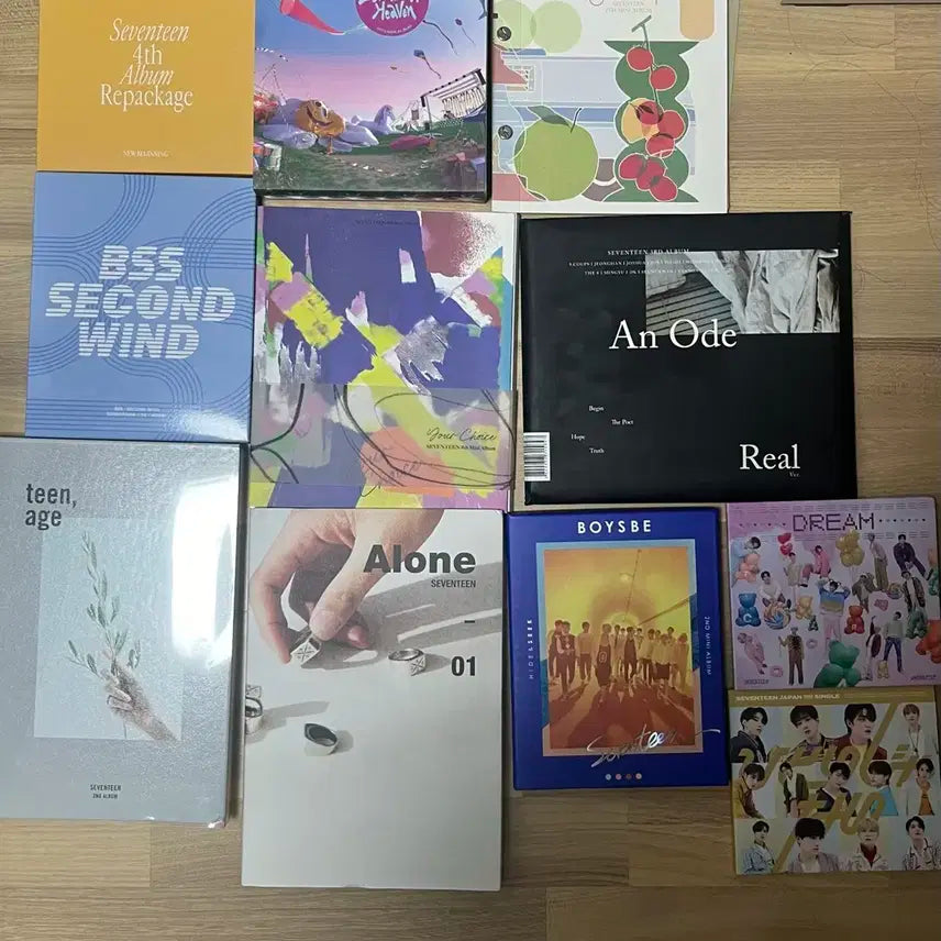 세븐틴 앨범 일괄 양도