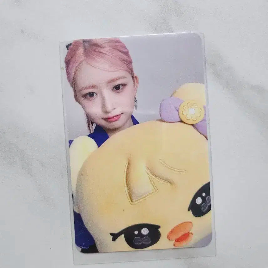 아이브 레이 미니브 팝업 페이스쿠션 포토카드