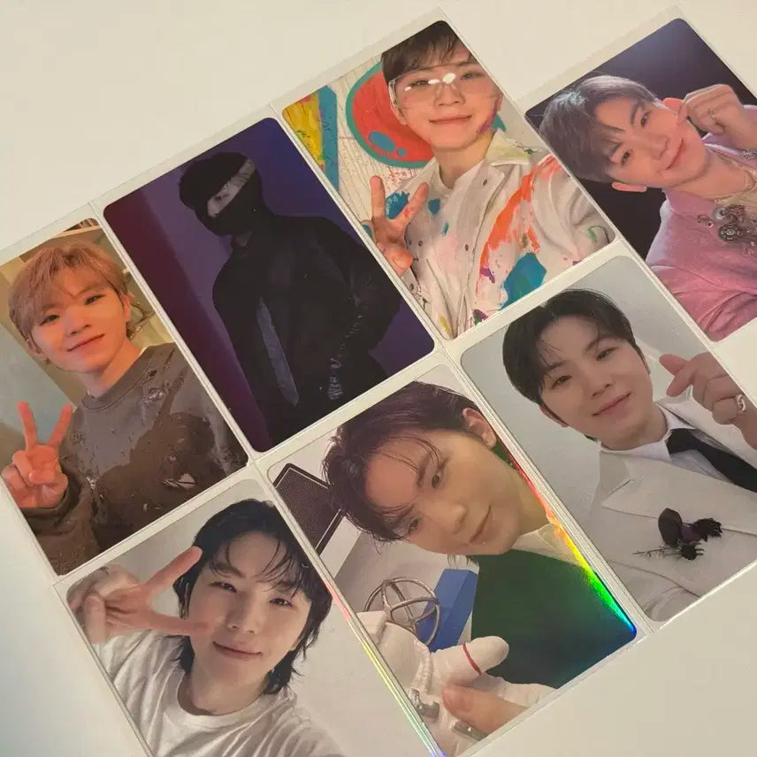 WOOZI 포토카드 일괄 판매