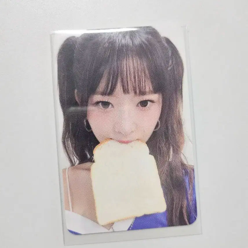 아이브 레이 스위치 위드뮤 럭키드로우 식빵 포토카드