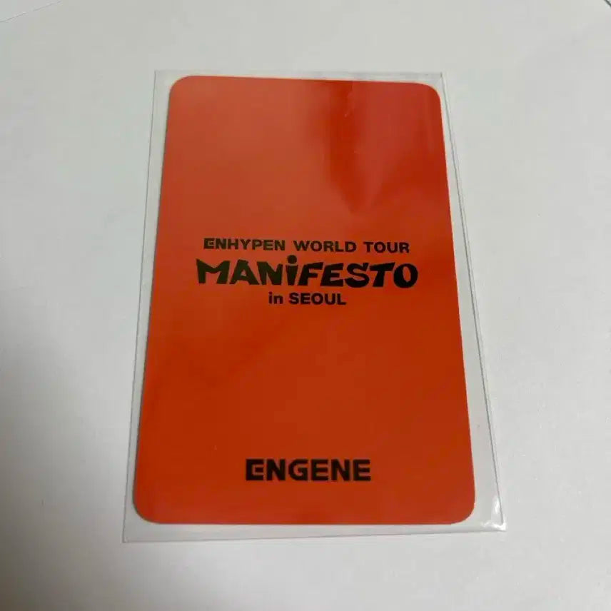 엔하이픈 제이크 포카 매니페스토 엔진존