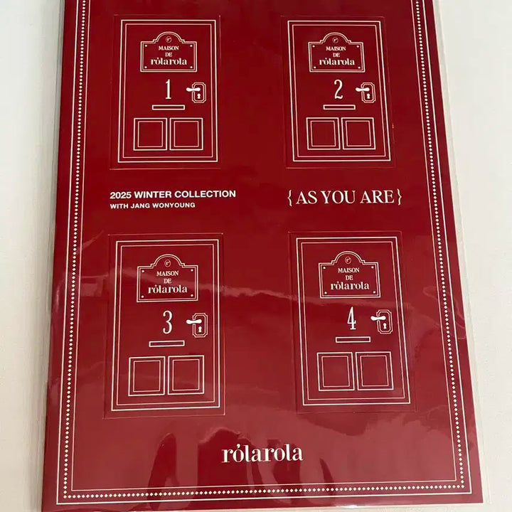 로라로라 장원영 포토카드 2025 winter 신상