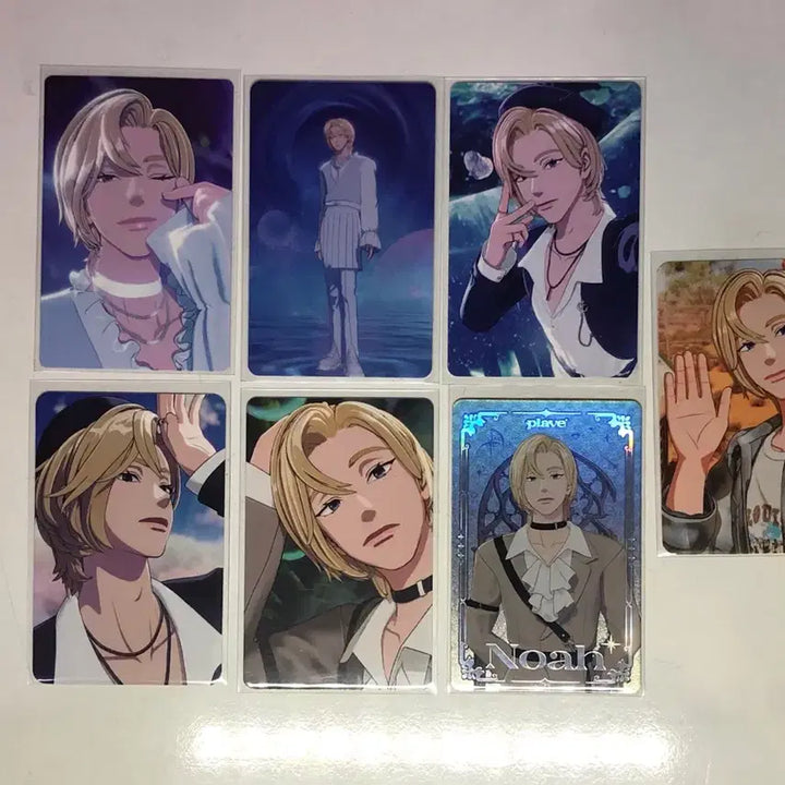 플레이브 노아 포카 7장 + 프래그런스 태그 일괄