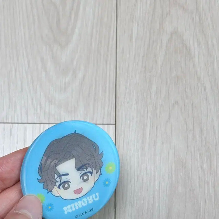 세븐틴 쁘띠틴 캔뱃지 페티틴 일본 민규