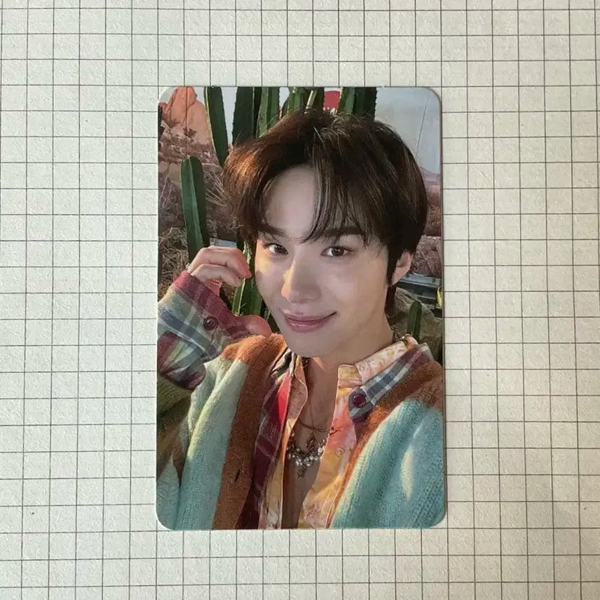 엔시티 정우 삐그덕 포토카드