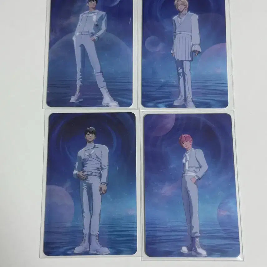 플레이브 기다릴게 포카 4멤 일괄