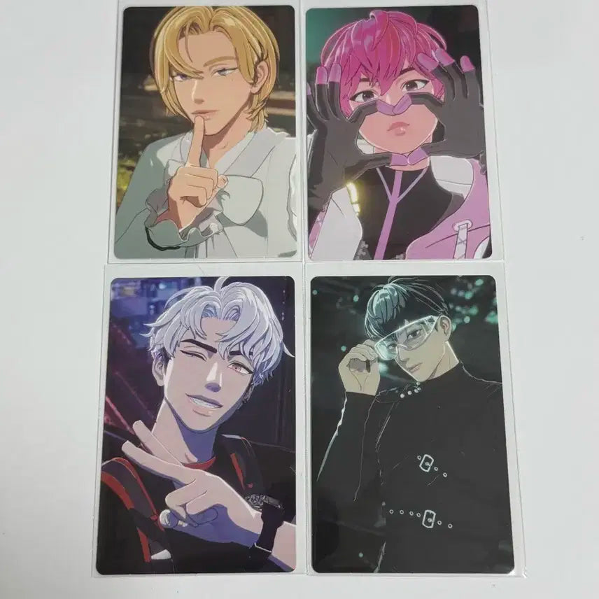 플레이브 기다릴게 개인포카 4멤 일괄