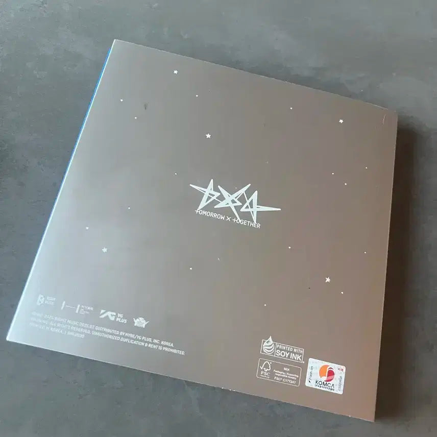 투모로우바이투게더 스타라이트 친필 사인 앨범