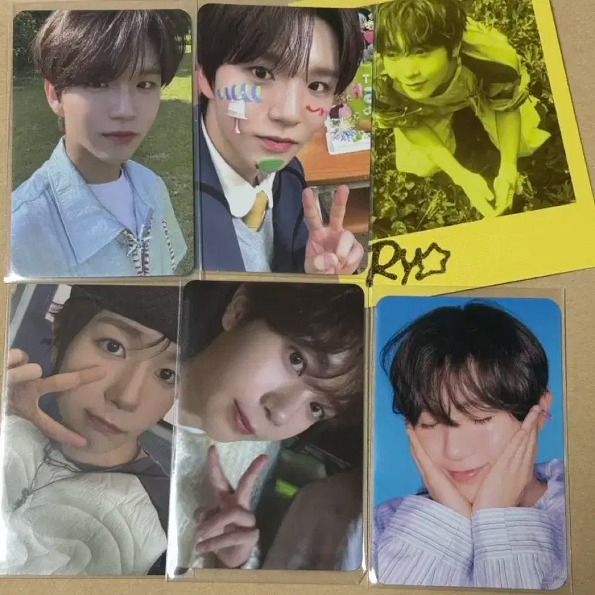 엔시티위시 재희 료 포카 + 료 컬러 폴라로이드