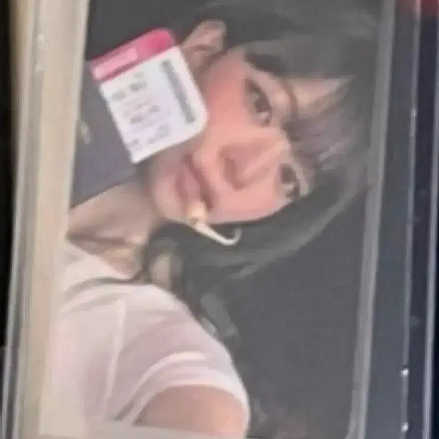 프로미스나인 이채영 애플뮤직 팝업카페 포토카드