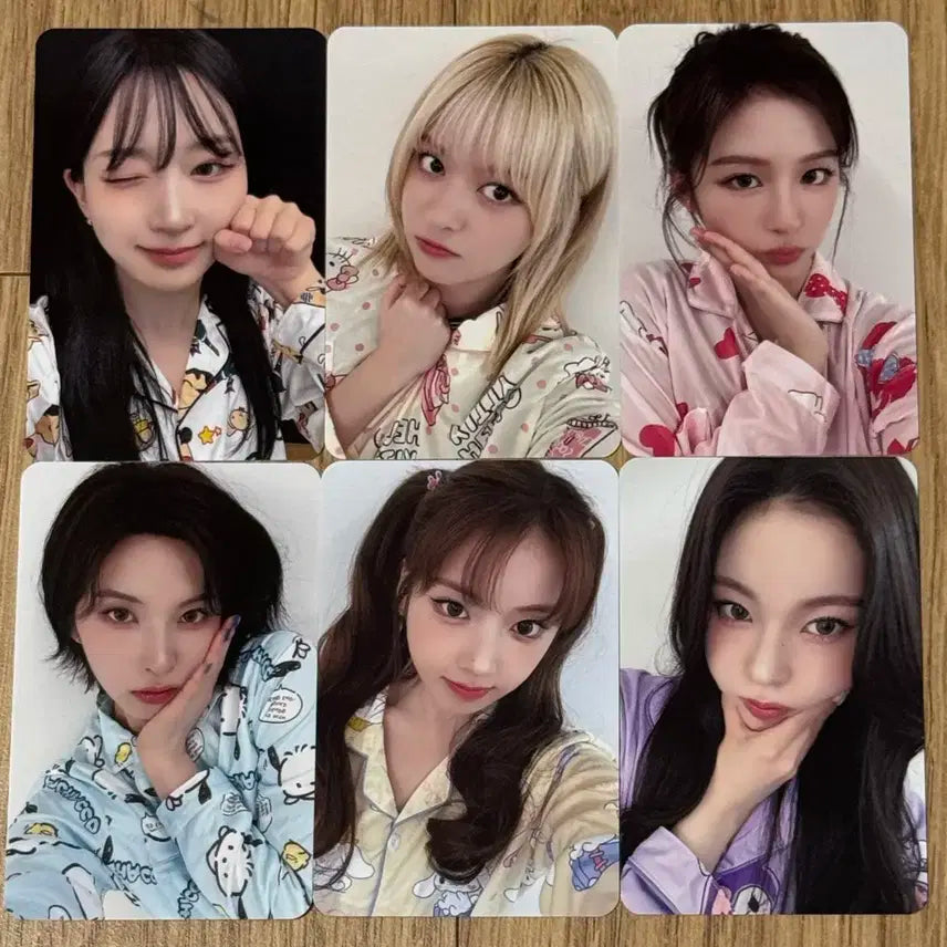 엔믹스 메이크스타 파자마 포카 일괄