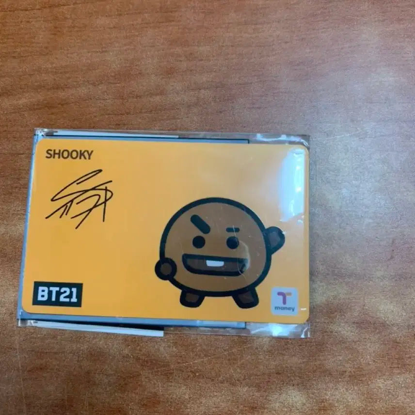 BT21(BTS) 슈키 SHOOKY 티머니 교통카드