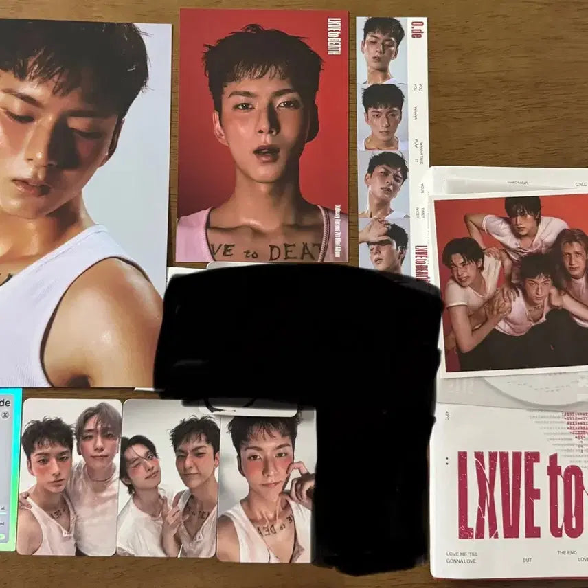 엑디즈 럽투데스 오드 승민 일괄 set 앨범 구성품 초도한정