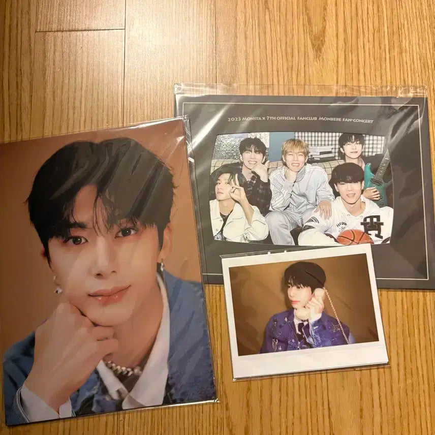 몬스타엑스 팬콘 사진 + 폴라로이드 세트