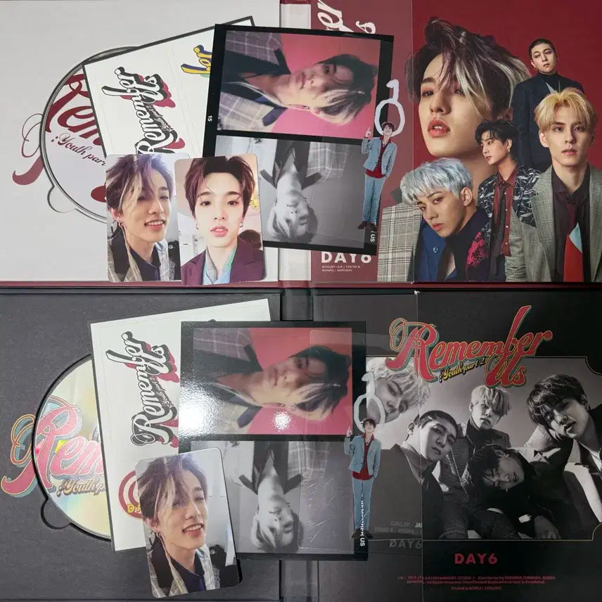 데이식스 Remember Us 행날 앨범(두 버전 일괄양도)