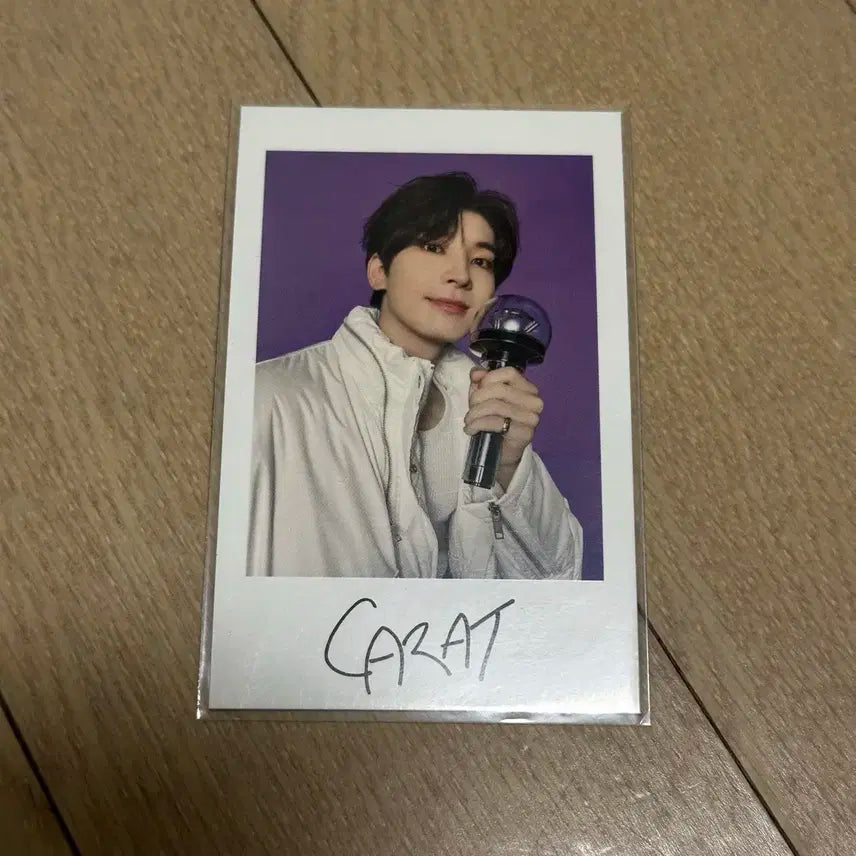 세븐틴 팔로우 투 재팬 인스턴트 포카 원우