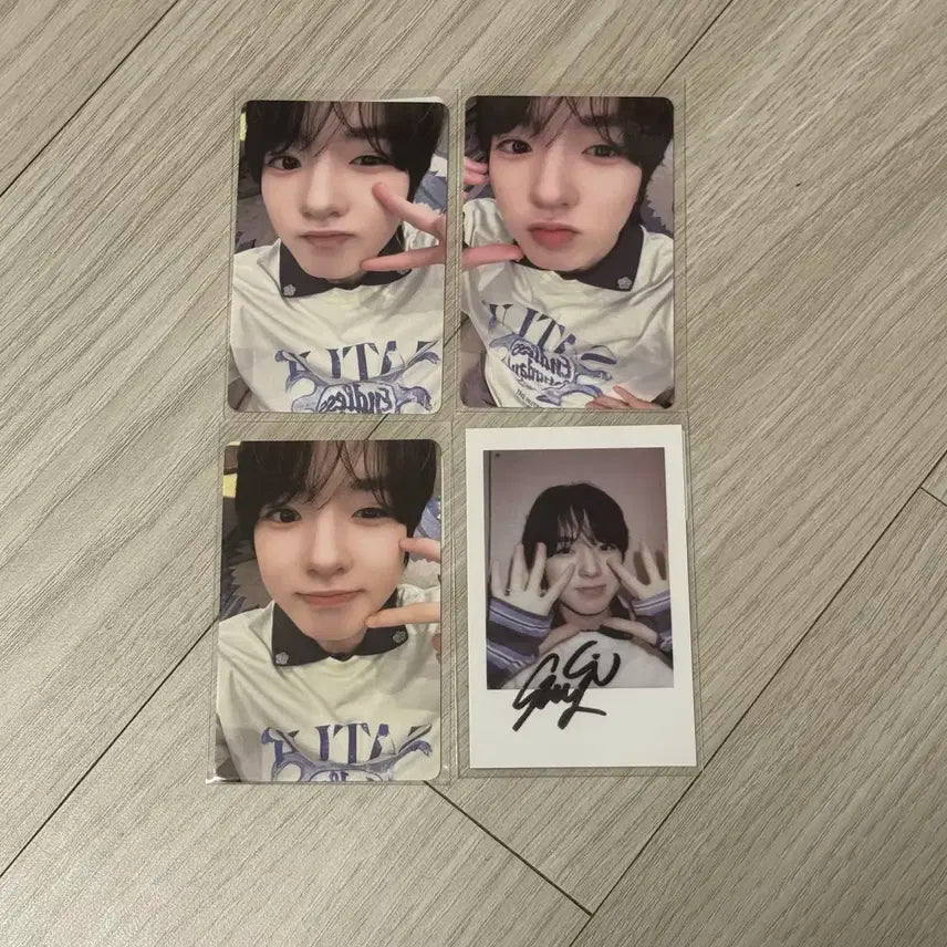 엔시티 위시 팝팝 kms 상하이 사쿠야 당첨자 미공포 포카 포토카드