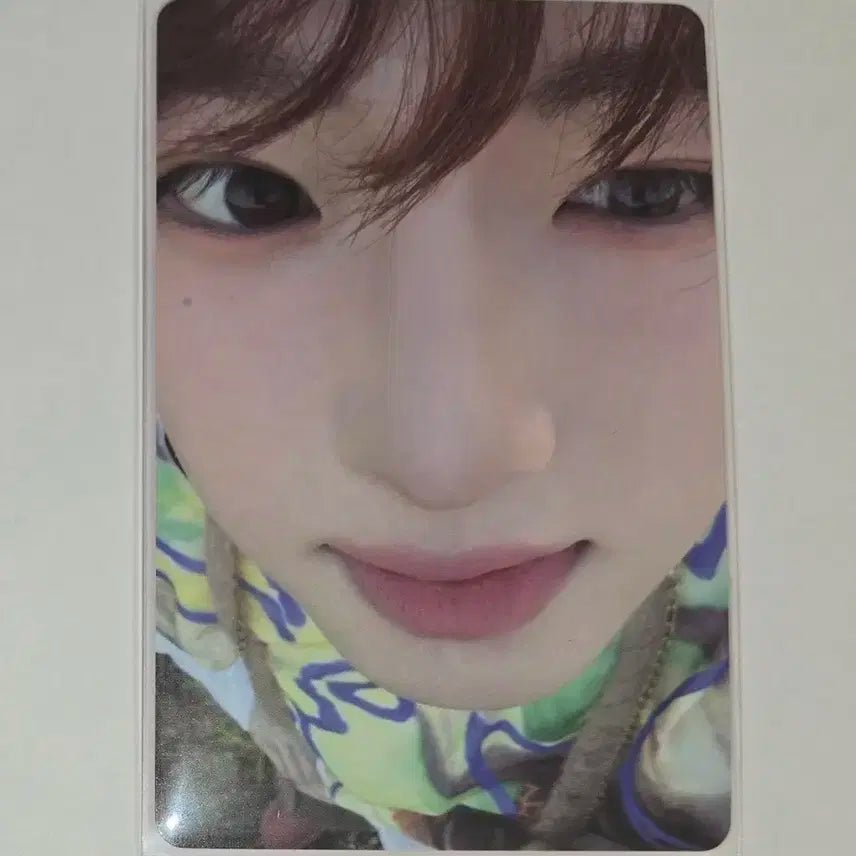 엔시티 위시 사쿠야 컬러 포토카드