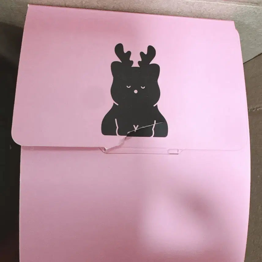 플레이브 십카페 생일 케이크 상자 일괄(밤비 상자 하자참고)