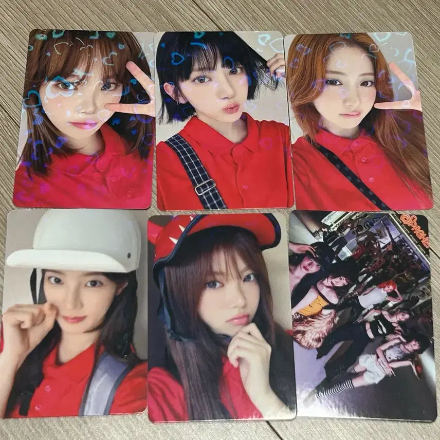 르세라핌 스파게티 유니버셜 포토카드 세트 판매