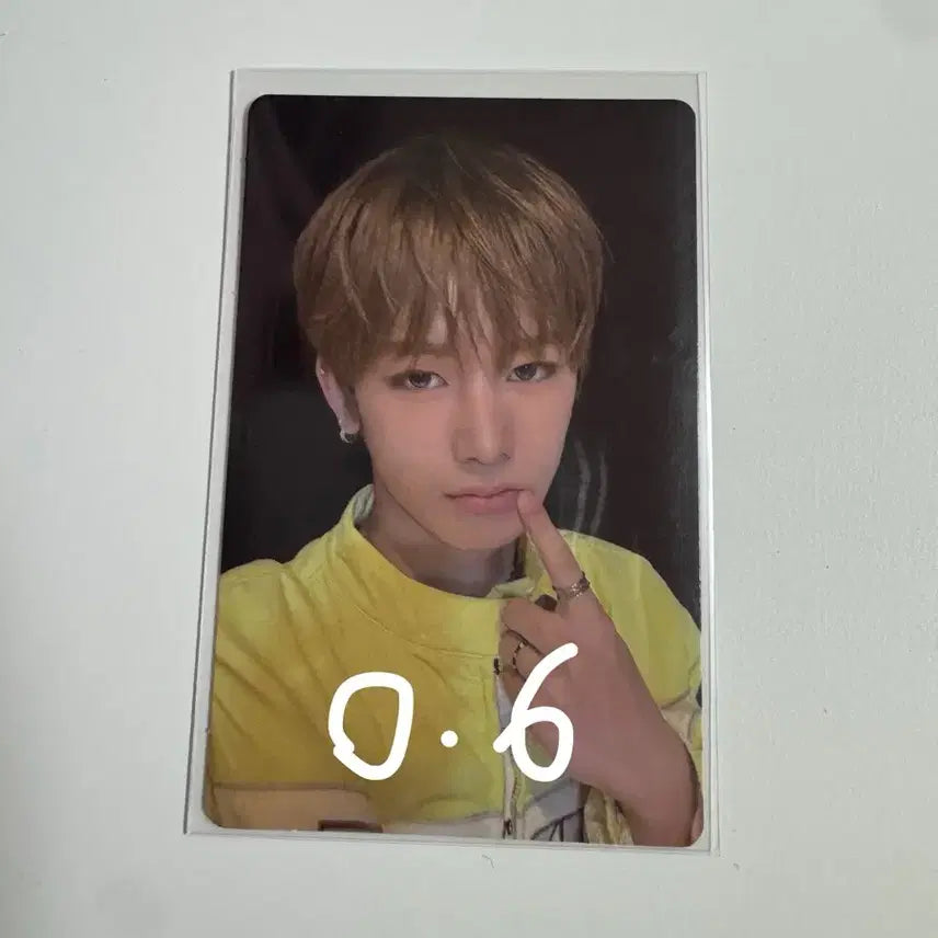 보이즈2플래닛 알파드라이브원 조우안신 2주차 포카 양도