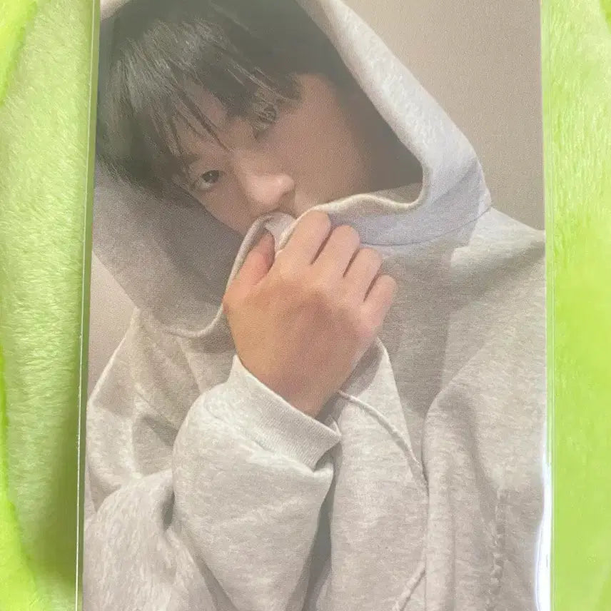 투어스 도훈 스파클링 블루 위버스 포카