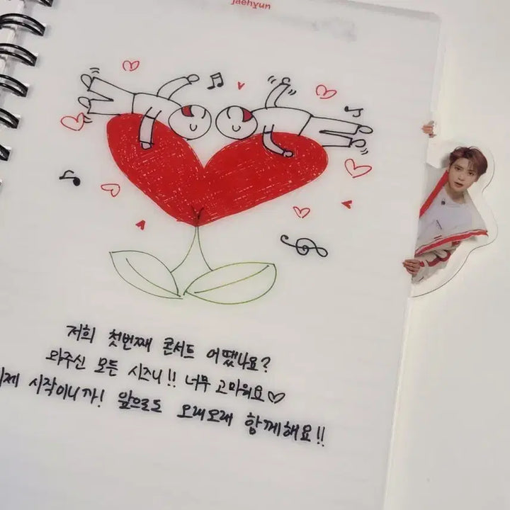 NCT 127 the origin 인덱스 노트 재현 다이어리 공책