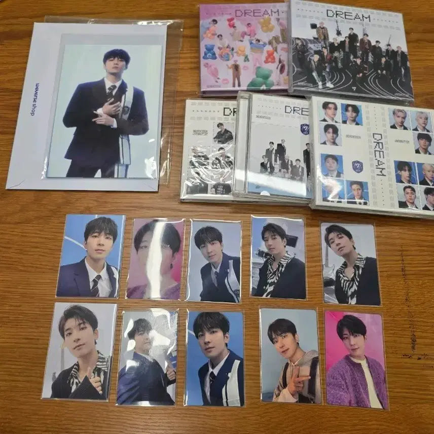 세븐틴 DREAM 앨범 포카 특전 일괄