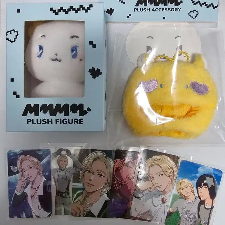 플레이브 노아 므메미무 뫄 인형 + 모자 + 플리존 포카