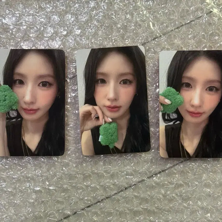 아이들 미연 쇼케이스  에버라인 네잎클로버 미공포 포카 양도