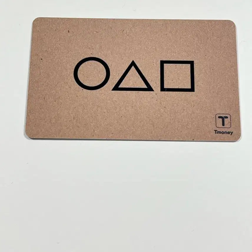 오징어게임 티머니  교통카드 피규어