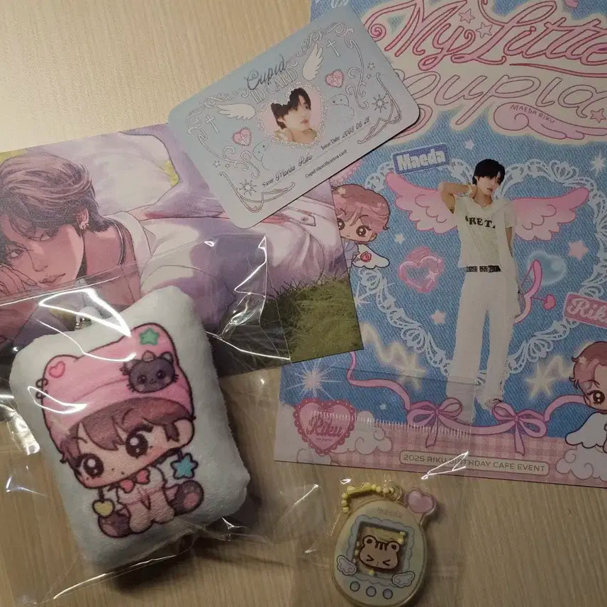 엔시티위시 NCTWISH 마에다 리쿠 라무네님 쿠션키링 인형 키체인